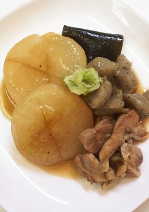 大根と鶏肉の照り煮-レシピのメイン写真