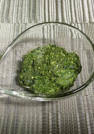 血糖値が下がる！しそのジェノバソース-レシピのメイン写真