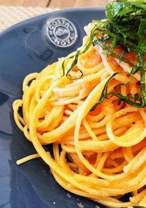 簡単！美味しい♡基本の明太子パスタ-レシピのメイン写真
