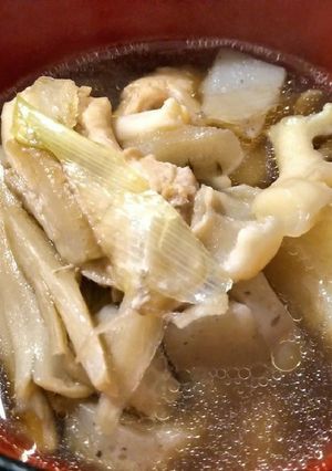 芋煮（岩手の芋の子汁）-レシピのメイン写真