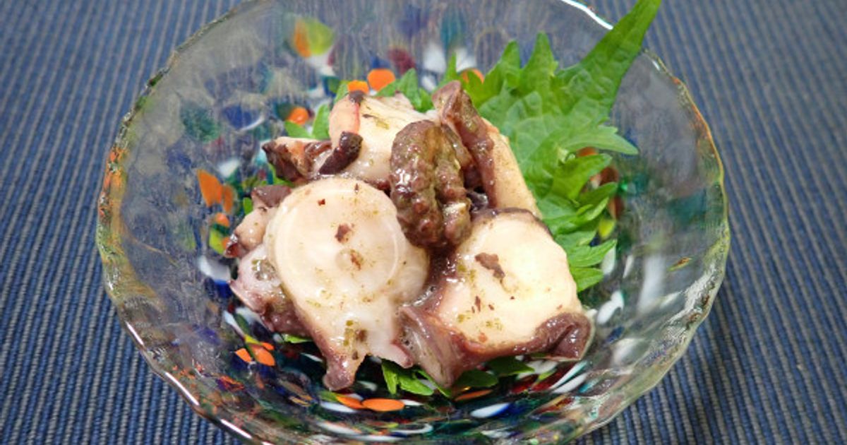 タコわさページ タコわさ by あおもりの肴 【クックパッド】 簡単おいしいみんなの