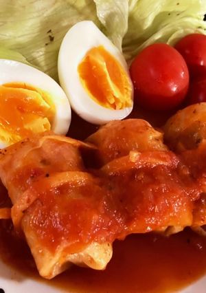 コストコトマトソースのロールキャベツ-レシピのメイン写真