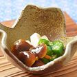 天然なめこ、オクラ、長芋のねばねば小鉢♪