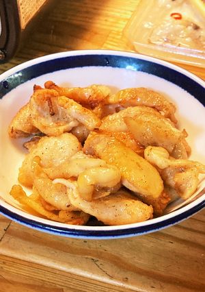 我が家の鶏皮の焼き方-レシピのメイン写真