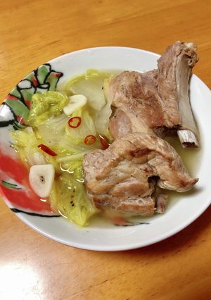 ポークスペアリブと白菜のさっぱりスープ-レシピのメイン写真