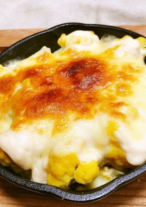 カリフラワーのグラタン風チーズ焼-レシピのメイン写真