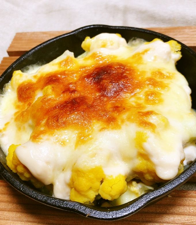 カリフラワーのグラタン風チーズ焼-レシピのメイン写真