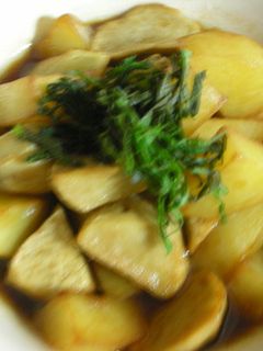 里芋&じゃが芋2種類のお芋の揚げ煮-レシピのメイン写真