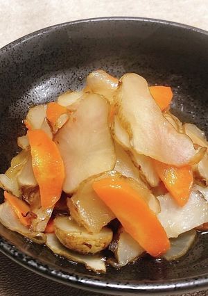 菊芋と人参のきんぴら-レシピのメイン写真