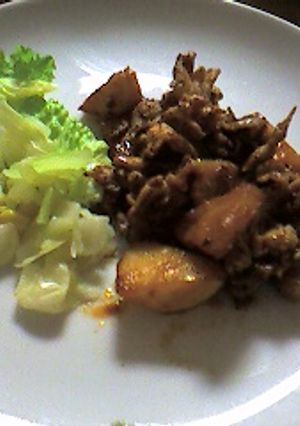 豚肉とりんごのソテー-レシピのメイン写真