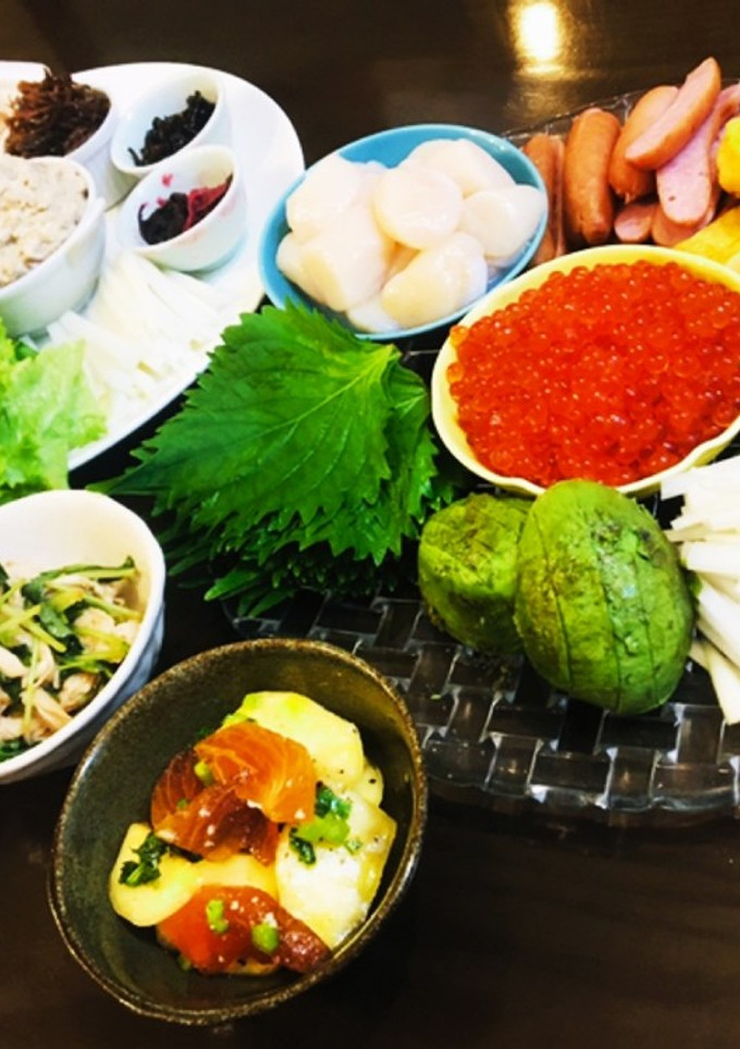 野菜たっぷり手巻き寿司-レシピのメイン写真