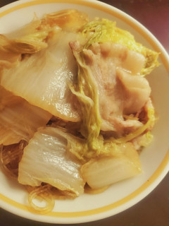 白菜のすき焼き風 (★肉多めver.)-レシピのメイン写真