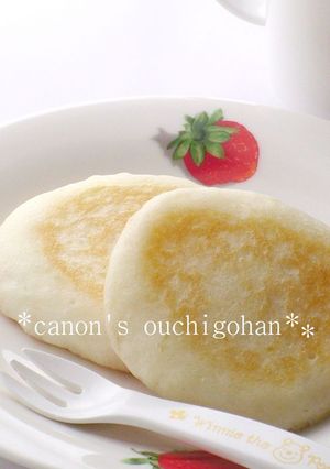 ふわふわの米粉パンケーキ♪-レシピのメイン写真