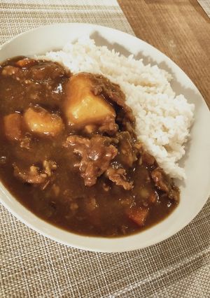細切れ肉でこだわったビーフカレー-レシピのメイン写真