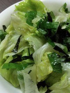 レタスサラダ-レシピのメイン写真