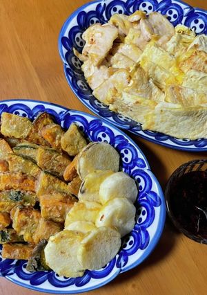 かぼちゃのジョン(韓国の家庭料理)-レシピのメイン写真