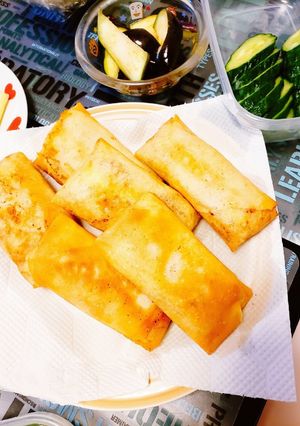 リメイクポテトサラダ☆春巻き-レシピのメイン写真