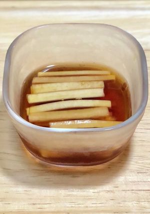 大根皮ポン酢♪漬けるだけ冷蔵7日-レシピのメイン写真