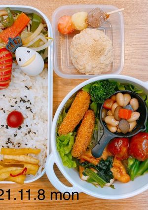 男子高校生お弁当★098-レシピのメイン写真