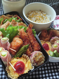 ❜21/11/8 胸肉生姜焼き弁当-レシピのメイン写真