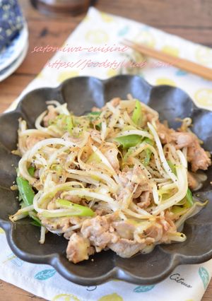豚肉とモヤシの甘辛チーズ炒め☆-レシピのメイン写真