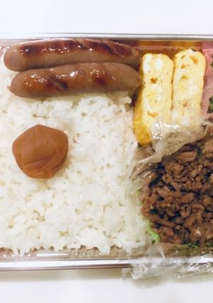 肉味噌弁当-レシピのメイン写真