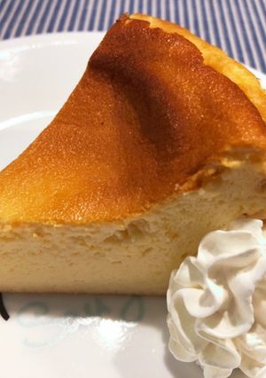 ヨーグルトでスフレチーズケーキ♬-レシピのメイン写真
