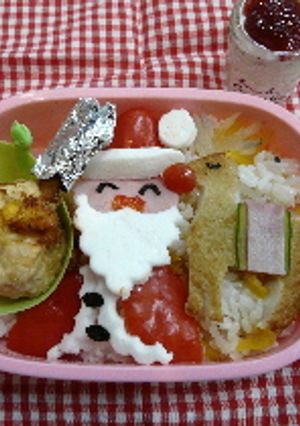 サンタとトナカイ♪　クリスマスキャラ弁-レシピのメイン写真