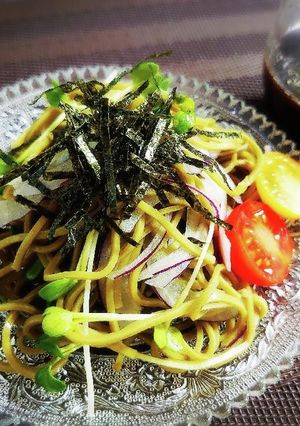 茶そばサラダ-レシピのメイン写真