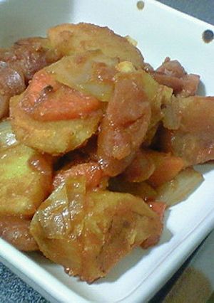じゃがいものケチャップ煮-レシピのメイン写真