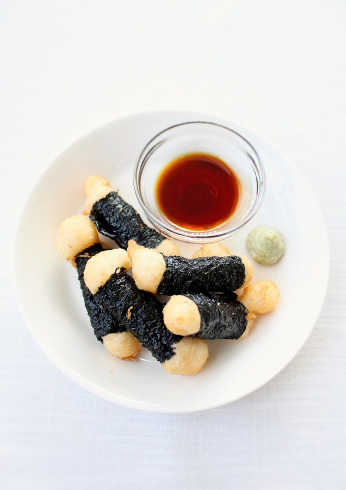 モチふわ【山芋（やまと芋）の磯辺揚げ】-レシピのメイン写真