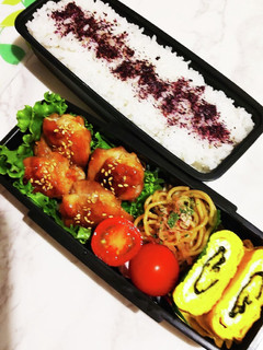 お弁当に♪簡単鶏肉の照り焼き風♪-レシピのメイン写真