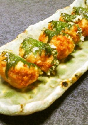 【お弁当にも】れんこんと海老の大葉揚げ-レシピのメイン写真