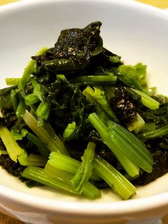 ほうれん草磯辺和え-レシピのメイン写真