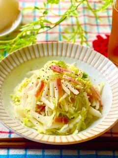 梨と白菜の☆簡単サラダ-レシピのメイン写真