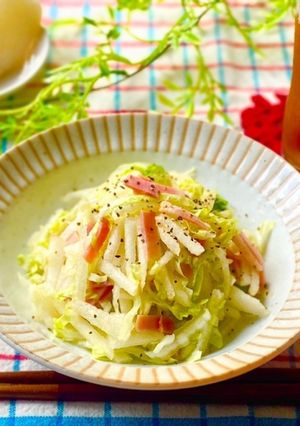 梨と白菜の☆簡単サラダ-レシピのメイン写真