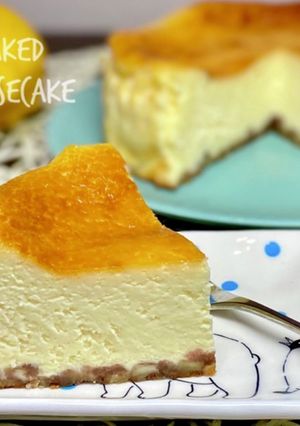 ベイクドチーズケーキ♫-レシピのメイン写真