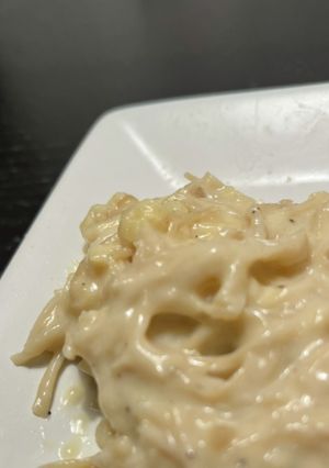レンジdeダイエットえのきカルボナーラ！-レシピのメイン写真