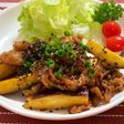 さつまいもと豚バラの簡単炒め