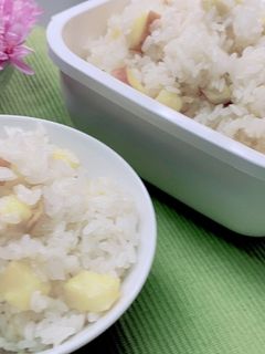 サツマイモおこわ-レシピのメイン写真