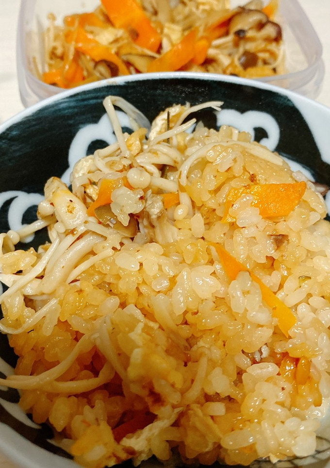 三大旨味成分活用！キノコの炊き込みご飯-レシピのメイン写真