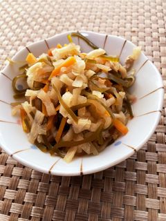 切り昆布と切り干し大根の煮物-レシピのメイン写真