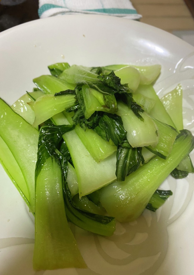 青梗菜の塩炒め-レシピのメイン写真