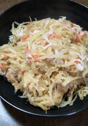 カニカマ☆in☆パパヤー炒め！-レシピのメイン写真