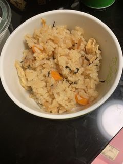 ひじき油揚げのツナ炊き込みご飯-レシピのメイン写真