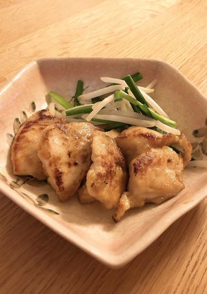 ふっくら鶏むね肉のガーリック焼き-レシピのメイン写真