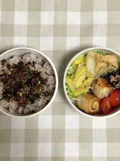 自分弁当・11月5日-レシピのメイン写真