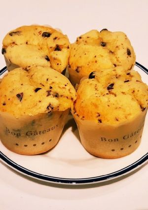 【簡単】チョコチップマフィン-レシピのメイン写真