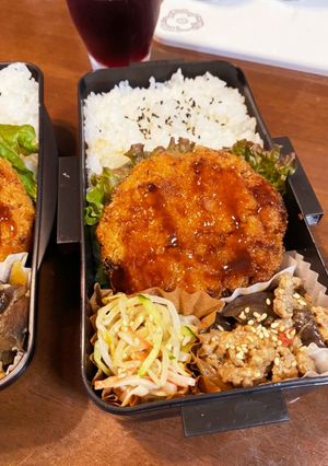 プルコギ味コロッケ•麻婆茄子＆ナムル弁当-レシピのメイン写真