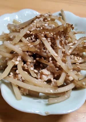 簡単!優しい味♪シャキシャキきんぴら-レシピのメイン写真
